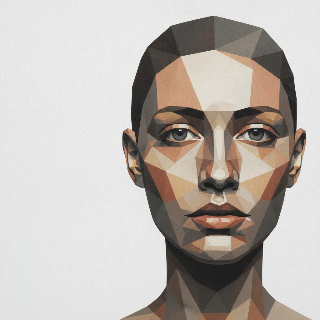 The Abstract — Half-Face Geometric Case